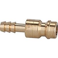 Riegler Einstecktülle für Kupplungen NW 5, Messing blank, Tülle LW 4