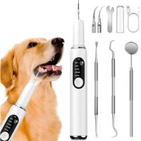 Nettoyeur de Tartre, Detartreur Dentaire Ultrasone, 5 Modes de Nettoyage avec LED, Détartreur Dentaire Électronique Sans Douleur pour Éliminer la
