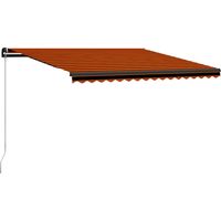 Maison Exclusive - Markise Manuell Einziehbar mit LED 450x300 cm