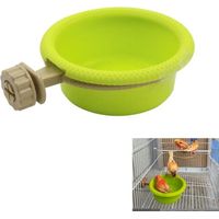 Oiseau Bain Baignoire pour Oiseaux - Animaux Bains Bol Bassin Suspendu Birdbath,Suspendue Fournitures De Cage,Petits Jouet Perroquet Accessoires Perruche Cockatiel Eau Alimentation Plateau