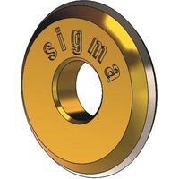 Sigma – Roulette titane 14T pour coupe carrelage – Ø 12 mm – Pour carreaux céramiques et grès – Coupe nette sans éclat