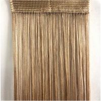 Rideau de porte à fils et franges pour fenêtre, séparateur de pièce 100x200 cm
