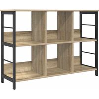 vidaXL Étagère Chêne Sonoma 102 x 32 x 72,5 cm Bois d'ingénierie