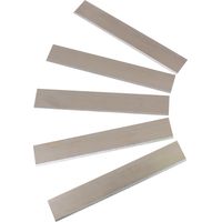 Confezione da 5 lame di ricambio per raschietto ProDec Advance da 6 pollici a doppio spessore in acciaio temprato, compatibili con il raschietto ProDec Titan e altri raschietti