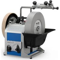 Affûteuse TORMEK T8 – 200W – Meule d'origine pour acier rapide – Bâti en métal coulé – Système d'entraînement efficace