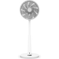 Ventilateur sur pied silencieux DUUX Whisper 3 Blanc, Puissant, 26 Vitesses, Télécommande