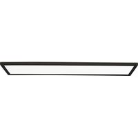 BRILLIANT 25 x 96 cm, 24 W, 3200 lm, 4000 K, IP44, schwarz 25 x 96 cm, 24 W, 3200 lm, 4000 K, IP44, schwarz