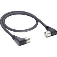 Lumberg Automation 2169 Sensor-/Aktor-Anschlussleitung M23 Stecker, gewinkelt, Kupplung, gewinkelt 7