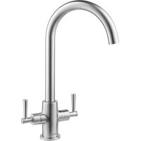Deva Nelson Kitchen Sink Mixer Tap - Brushed Chrome