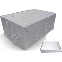 Fundas impermeables para muebles de jardín y patio, 75 tamaños, para lluvia y nieve, para sillas - ykc (205 x 104 x 71 cm)