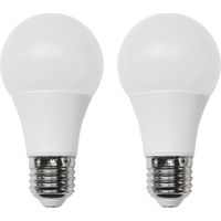 2er-Pack Standard-E27-LED-Lampen, 9 W (entspricht 60 W, 806 lm, 10.000 h, 1 Primer Leader)