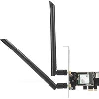 Carte réseau sans fil Wifi6 pour ordinateur de bureau gaming Intel AX200 double fréquence 5G