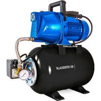 Tallas BOOSTER 1300 Hauswasserwerk - 5.400 L/Std. - 1300W - Förderhöhe 47 m - Automatische Ein- / Ausschaltung - Bewässerungspumpe