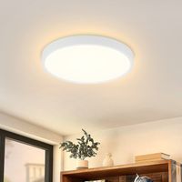 Plafoniera LED Piatta - GBLY 8W Lampada da Bagno Rotonda Lampada da Soffitto per Corridoio Bianco Caldo Lampada da Camera da Letto Piccola IP44 Ø17cm per Camera da Letto Bagno Cucina