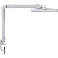 Lámpara de escritorio metal/plástico blanco H.515mm pie de sujeción LED MAUL
