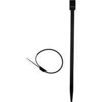 Lot de 20 colliers de câblage 6x 175mm - Noir - Zenitech