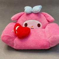 Peluche Mini Sofa Enfant Type 2, Jouet Cartoon Mignon Couleurs Vives, Déco Maison Cadeau