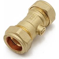 Primaflow QQE Isolating Valve 22mm Brass WRAS