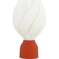 Lampe LED 3D Pétalos Blanc et Teja Ø16,5x28 cm
