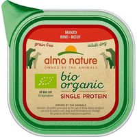 Almo Nature Bio Bio Bio -Single Vacune Protee 150 g - Hase -Lebensmittel ohne monoprotische Getreide fЩr Erwachsene