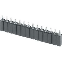 W & P Products Barrette femelle (de précision) Nbr de rangées: 1 Nombre de pôles par rangée: 4 153PF-004-1-50-00 1 pc(s) D96756