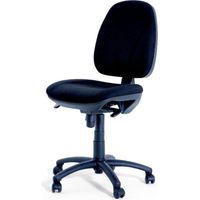 PROVOST - Siège de bureau synchrone noir Provost - Réglable en hauteur et avec soutien lombaire