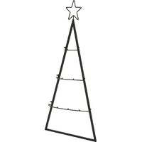 Sapin de Noël lumineux en métal H80 cm