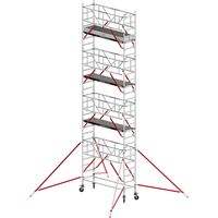 Altrex Fahrgerüst RS Tower 51-S Safe-Quick Aluminium mit Holz-Plattform 9,20m AH 0,75x1,85m