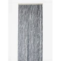 Cortina de chenilla gris oscuro lisa WERKA PRO 90 x 220 cm