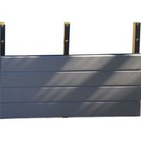 Green Outside – Lame bardage composite 2.60m – Clin clic gris – Pose sur rail – Résistante aux UV et aux insectes – Sans entretien