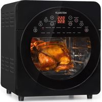 Klarstein – Friteuse sans huile 14 l – 1700 W – 16 programmes – Système de chauffe haute/basse – Écran tactile numérique