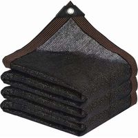 Filet D'Ombrage 85% Renforcé Épaissi pour Serres Jardins Pergolas 2x3m avec Oeillets Coupe-Vent Protection Végétale-KZQ
