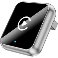 Compatible avec l'adaptateur CarPlay sans fil 2 en 1, le boîtier intelligent AI pour CarPlay/Android Auto, CarPlay USB câblé vers sans fil plug-and-play.