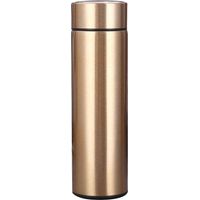 17oz Vacuum Insulated Coffee Mug Double Walled Water Bottle with LED Temp Display Removable Filter T