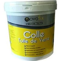 Colle toile de verre Novofix - prête à l'emploi pour murs et plafonds Conditionnement: 10KG