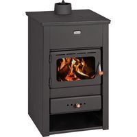 Stufa A Legna Camino Combustibile Solido recinzione in ghisa Prity K2CP 10 kw