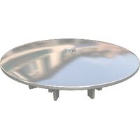 COPERCHIO RIVESTITO IN ACCIAIO PER SIFONE LYONNAISE- Diam. 120 mm- BONOM- pezzi 1