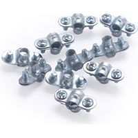 Abrazadera Simple M7 para Tubo de Cobre QUICK PLOMBERIE - Ø08 x 5 unidades