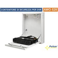 Pulsar Scatola di sicurezza nera 430 x 320 x 80 mm