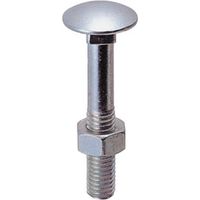 BULLONE P/FERRO E LEGNO TTQS 12X180MM ZINCATO UNI5732 Q.TA 25