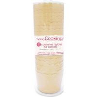 Boite 25 caissettes de cuisson kraft