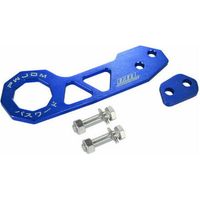 Remorques Modification De Voiture JDM Crochet De Remorque Universel Remorque Pare-chocs Arrière De Voiture Compatible D'aluminium - Bleu