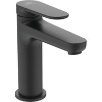 Ideal Standard Cerafine Nuovo - Grifo de lavabo ClickClack con caño, BlueStart, negro seda BD965XG