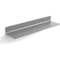 Lineabeta - Saeta Regal aus mattgrauem Aluminium L.45,4 cm
