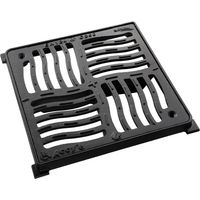 Grille de voirie 300x300mm – Cadre n°700 – Classe C250 – Pour béton armé – Résistance à la charge élevée – Soval