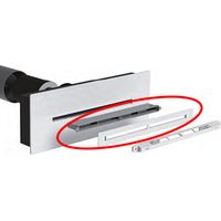 Unelvent – Manchon de réglage VMC 80mm – Plaque de finition – 890007 – Silencieux pour atténuer l'acoustique des entrées d'air