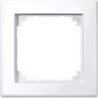 MERTEN 478125 PLAQUES DE FINITION M-SMART, 1 POSTE, ANTIMICROBIEN BRILLANT