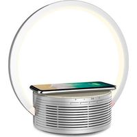 Majestic 120506 WH LL 506BT WI Lampada da tavolo LED multifunzione con altoparlante Bluetooth 5.1 e ricarica wireless fino a 10W colore Bianco
