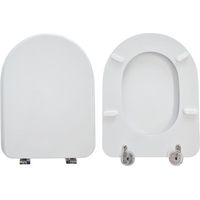 Copriwater Cielo Ares Compatibile in Poliestere bianco