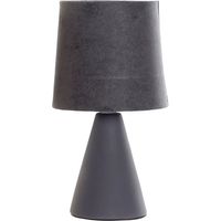 Lampe en Grès Gris foncé 25 cm